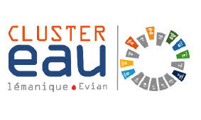Logo adherent CLUSTER EAU LÉMANIQUE EVIAN